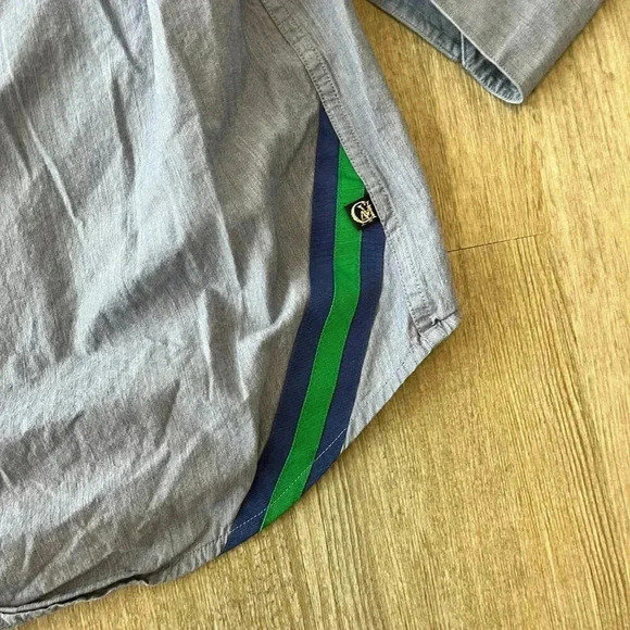 Mens Cavi Blue Button Up Shirt - XL - Picture 6 of 7